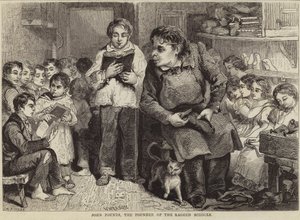 John Pounds, der Gründer der Armenschulen von English School