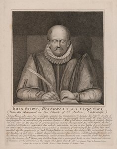 John Stow, englischer Historiker und Antiquar von English School