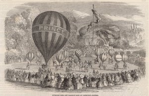 Kinderfest und Ballonrennen in den Cremorne Gardens von English School