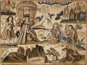 König Ahasveros und Königin Esther, um 1660