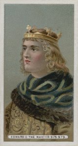 König Eduard II., der Märtyrer von English School