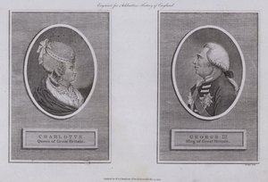 König Georg III. und Königin Charlotte von English School