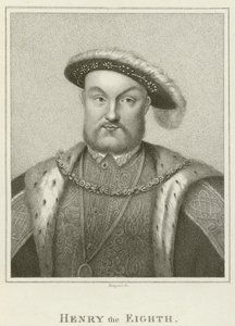 König Heinrich VIII. (Gravur) von English School