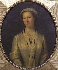 Lady Mary FitzHerbert, geb. Cromwell, Tochter des Earl of Ardglass, ca. 1656 von English School