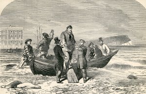 Landung von Louis Phillipe in England, 19. Jahrhundert