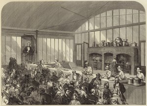 Vortrag über Kochkunst auf der Internationalen Ausstellung von English School