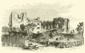 Leicester Abtei (Stich) von English School