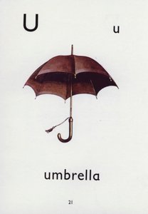 Buchstabe U, Regenschirm von English School