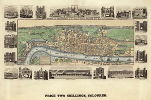 London und Westminster zur Zeit von Königin Elisabeth I.