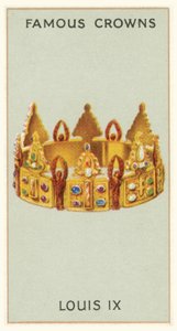 Ludwig IX. (Chromolithografie) von English School