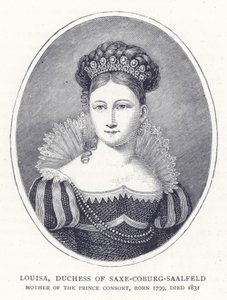 Louisa, Herzogin von Sachsen-Coburg-Saalfeld von English School