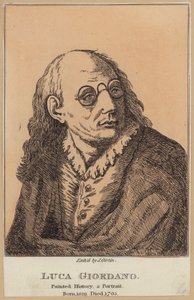 Luca Giordano, italienischer Maler und Druckgrafiker (Radierung)