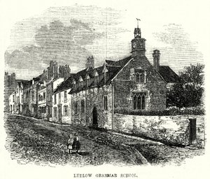 Ludlow Grammar School (Stich) von English School