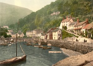 Lynmouth Hafen