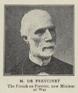 M. de Freycinet (Stich) von English School