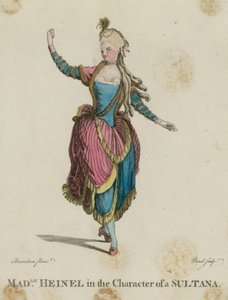 Madle Heinel in der Rolle einer Sultana von English School