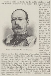 Generalmajor Sir Francis Grenfell (Gravur) von English School