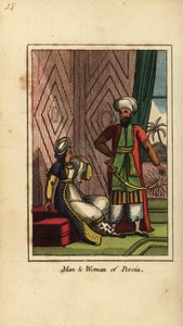 Mann und Frau aus Persien von English School