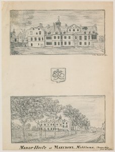 Manor House in Marylebone, London von English School
