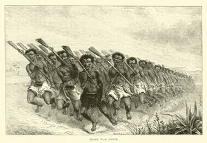 Maori-Kriegstanz von English School