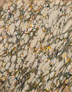 Marmorpapier von English School