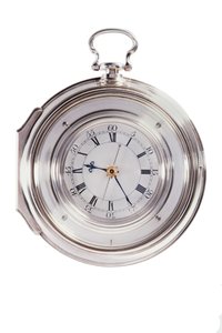 Marineuhr in Silbergehäuse, von John Harrison und Sohn, 1770, London von English School