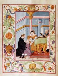 Mary Tudor (1516-58) heilt das königliche Übel von English School