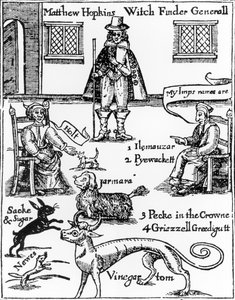 Matthew Hopkins, der Hexenjäger (gest. 1647)