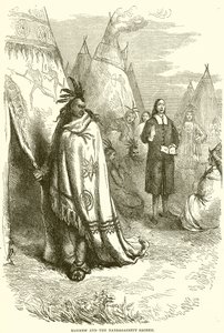 Mayhew und der Narragansett-Sachem von English School