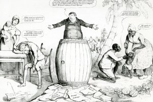 McLeans monatliches Blatt der Karikaturen, oder der Spiegel, veröffentlicht von Thomas McLean, Druck von Robert Seymour, 1832