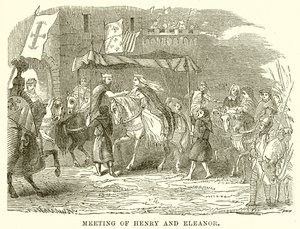 Treffen von Heinrich und Eleonore von English School