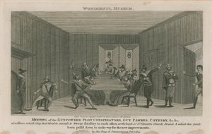 Treffen der Schießpulver-Verschwörer von English School