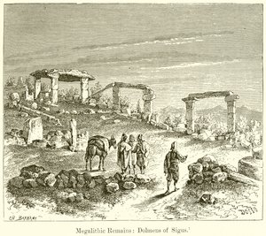 Megalithische Überreste: Dolmen von Sigus von English School