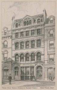 Messrs Willis Tabaklager, Holborn Viadukt von English School