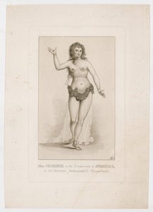 Miss Chudleigh als Iphigenie beim Maskenball des venezianischen Botschafters von English School