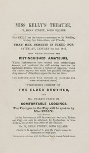 Miss Kellys Theater, 73 Dean Street, Soho Square, London von English School