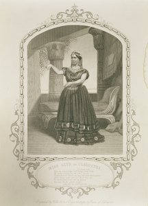 Miss Laura Addison als Imogen, in Cymbeline von William Shakespeare (1564-1616)