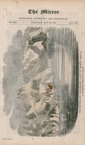 Modellierte Panoramasicht des Mount Hecla von English School