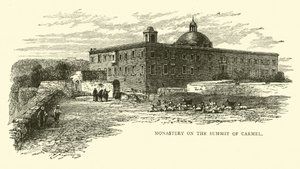 Kloster auf dem Gipfel des Karmel von English School