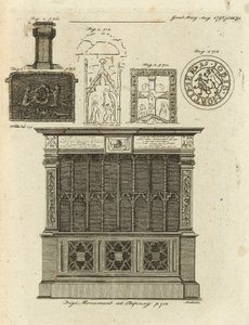 Denkmal in Stepney, London von English School