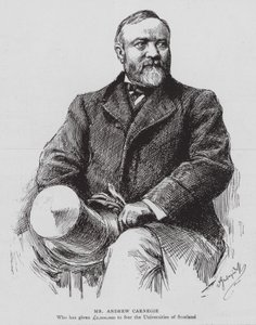 Herr Andrew Carnegie von English School