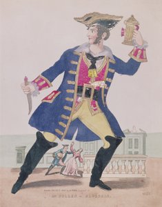 Mr. Cullen in der Rolle von Blueskin (Blaubart), veröffentlicht 1810