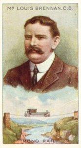 Mr Louis Brennan, CB, Einschienenbahn von English School