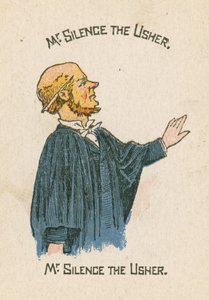 Herr Silence der Aufseher von English School