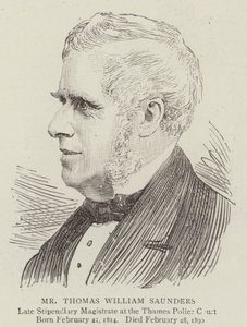 Herr Thomas William Saunders von English School