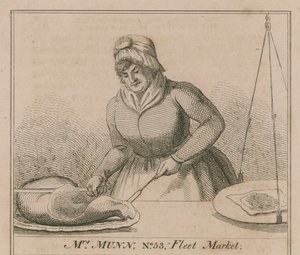 Mrs. Munn, 53 Fleet Market von English School