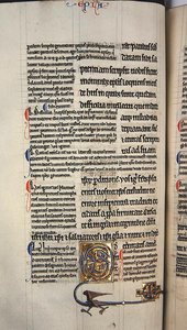 Ms.27, f.117v: Seite aus einer kommentierten Kopie des Neuen Testaments