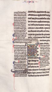 Ms.27, f.132v: Seite aus einer glossierten Kopie des Neuen Testaments