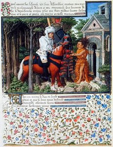 Herz und Verlangen sprechen mit dem Zwerg Eifersucht, Faksimile-Ausgabe von 