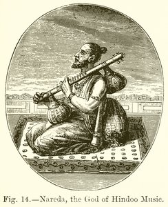 Narada, der Gott der hinduistischen Musik